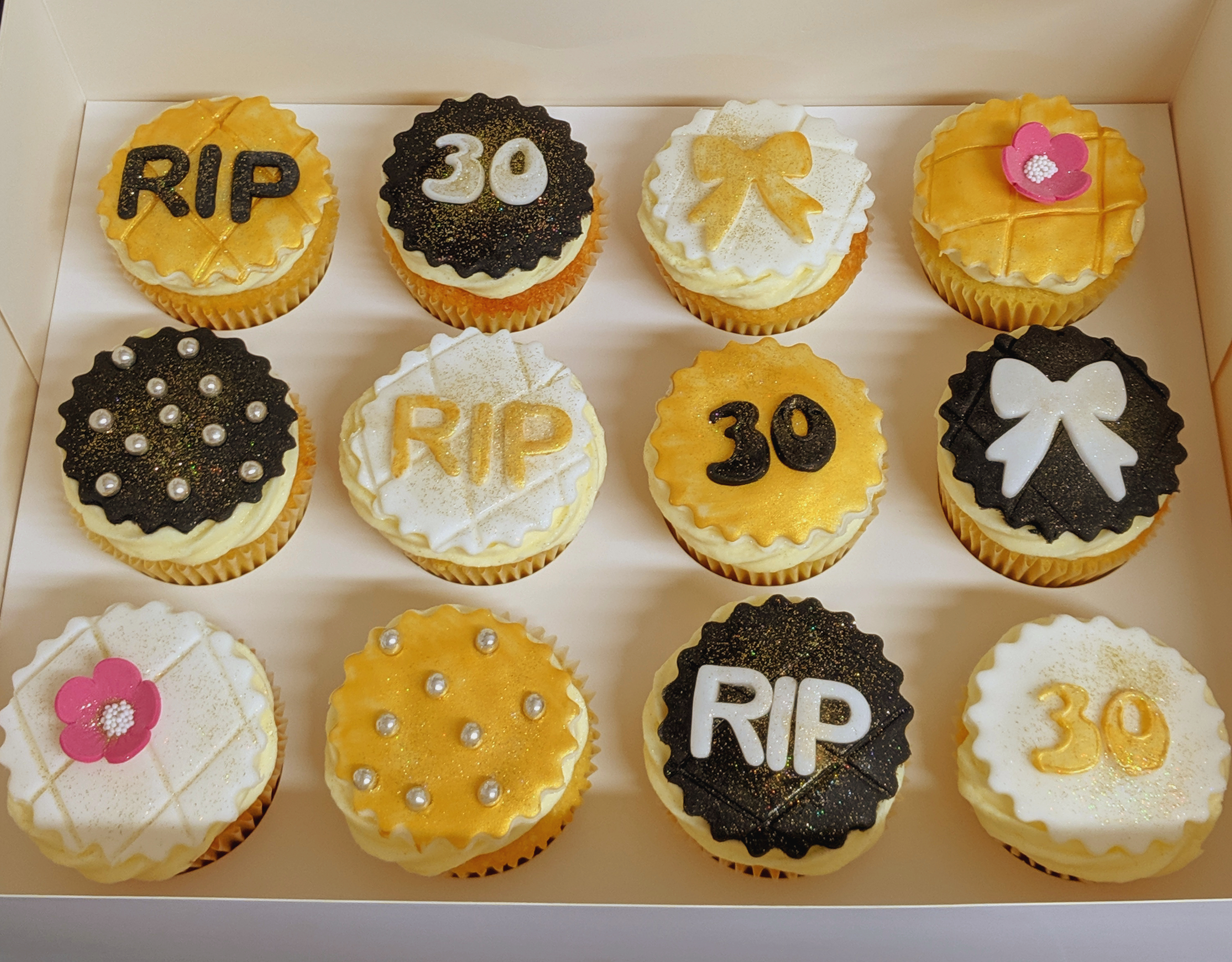 'RIP Youth' Cupcakes