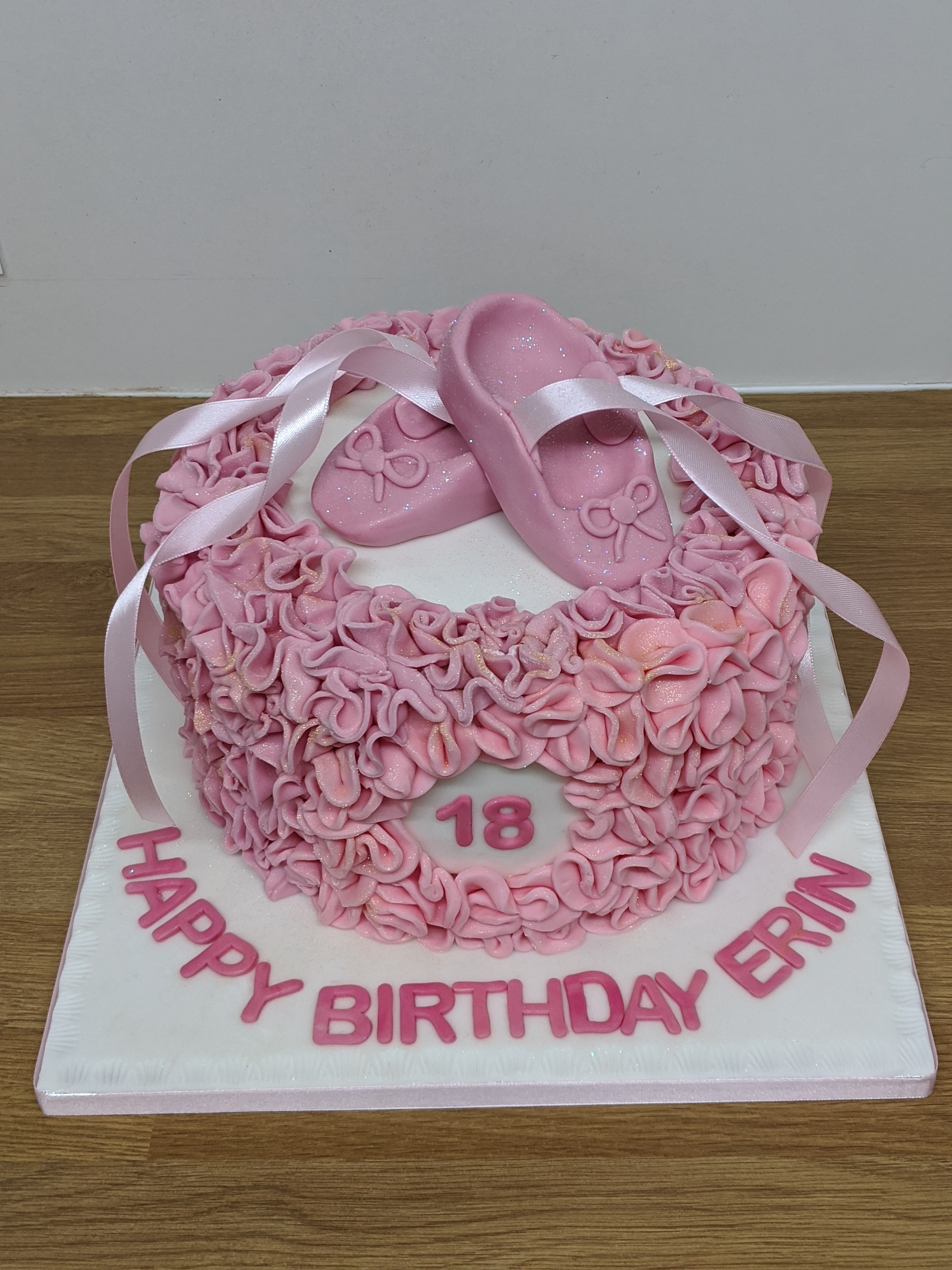 Ballet Shoes Cake