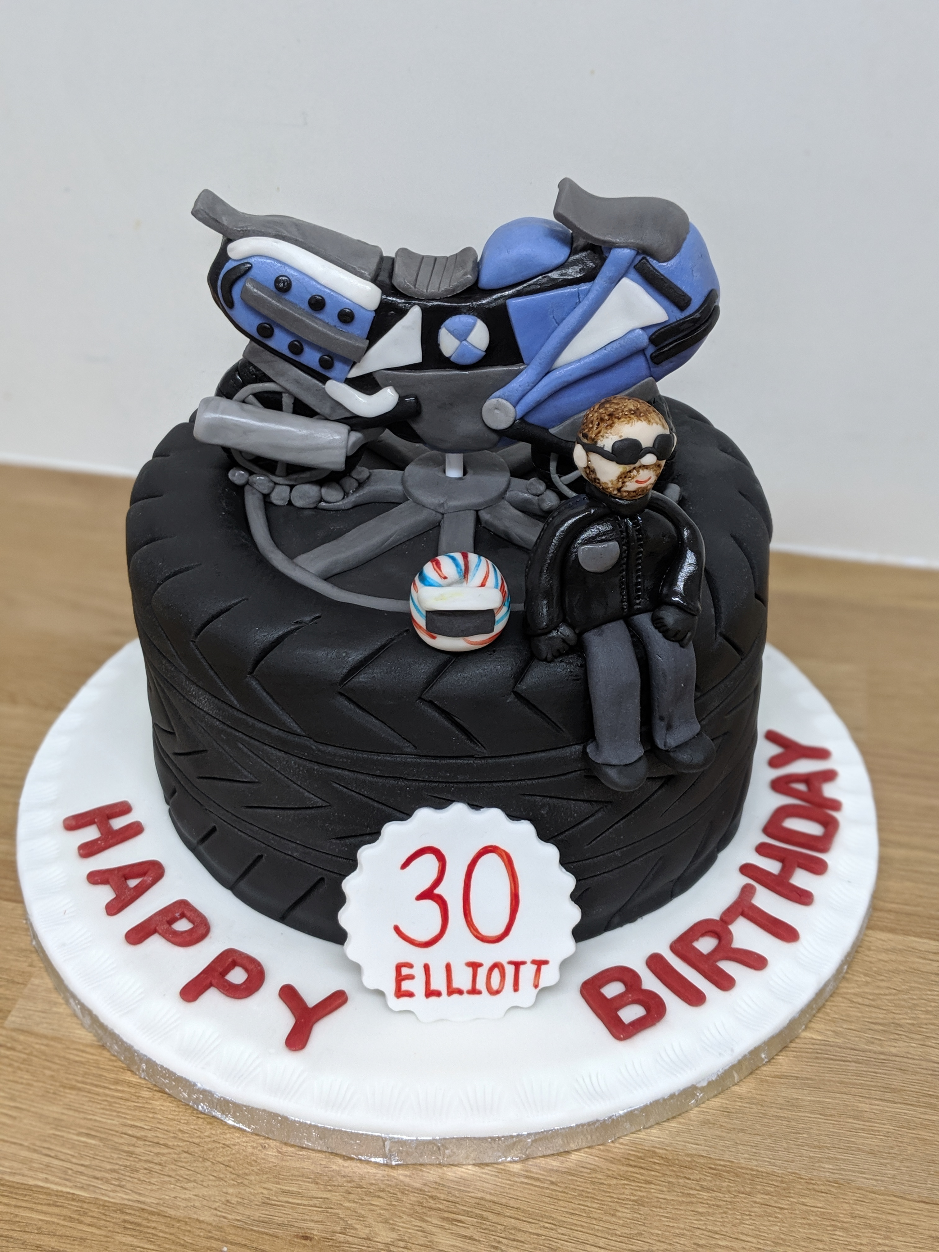 Motorbike Cake