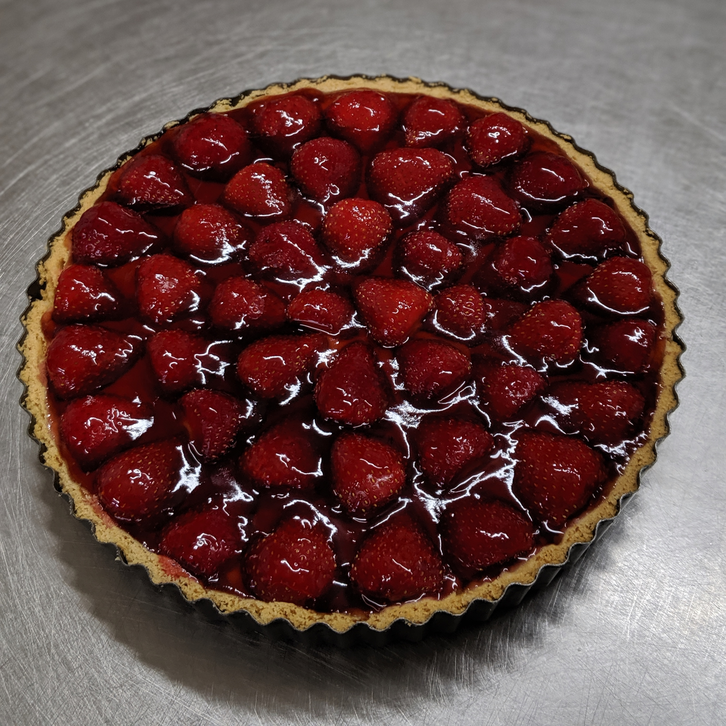 Strawberry and Custard Tart