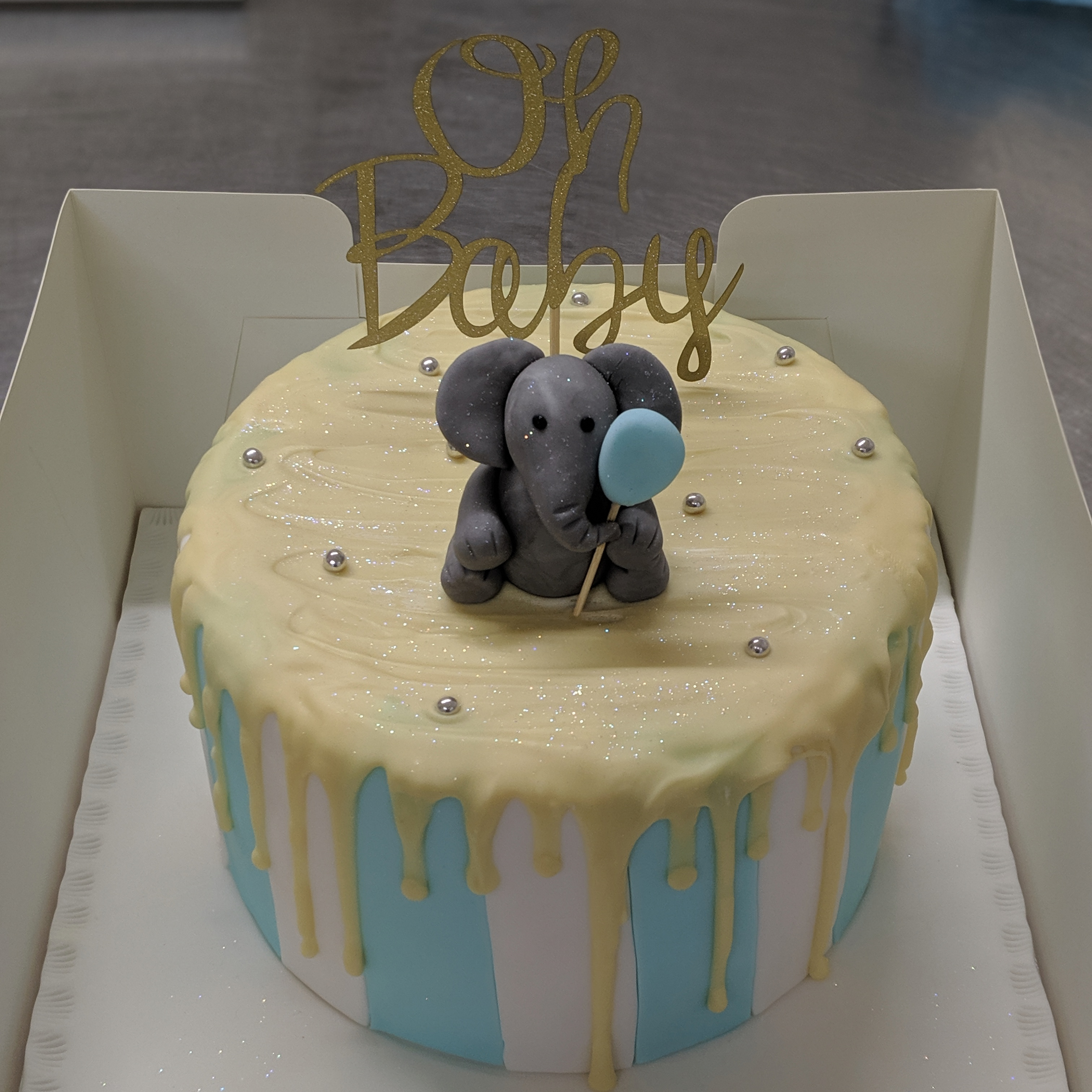 Baby Elephant Cake