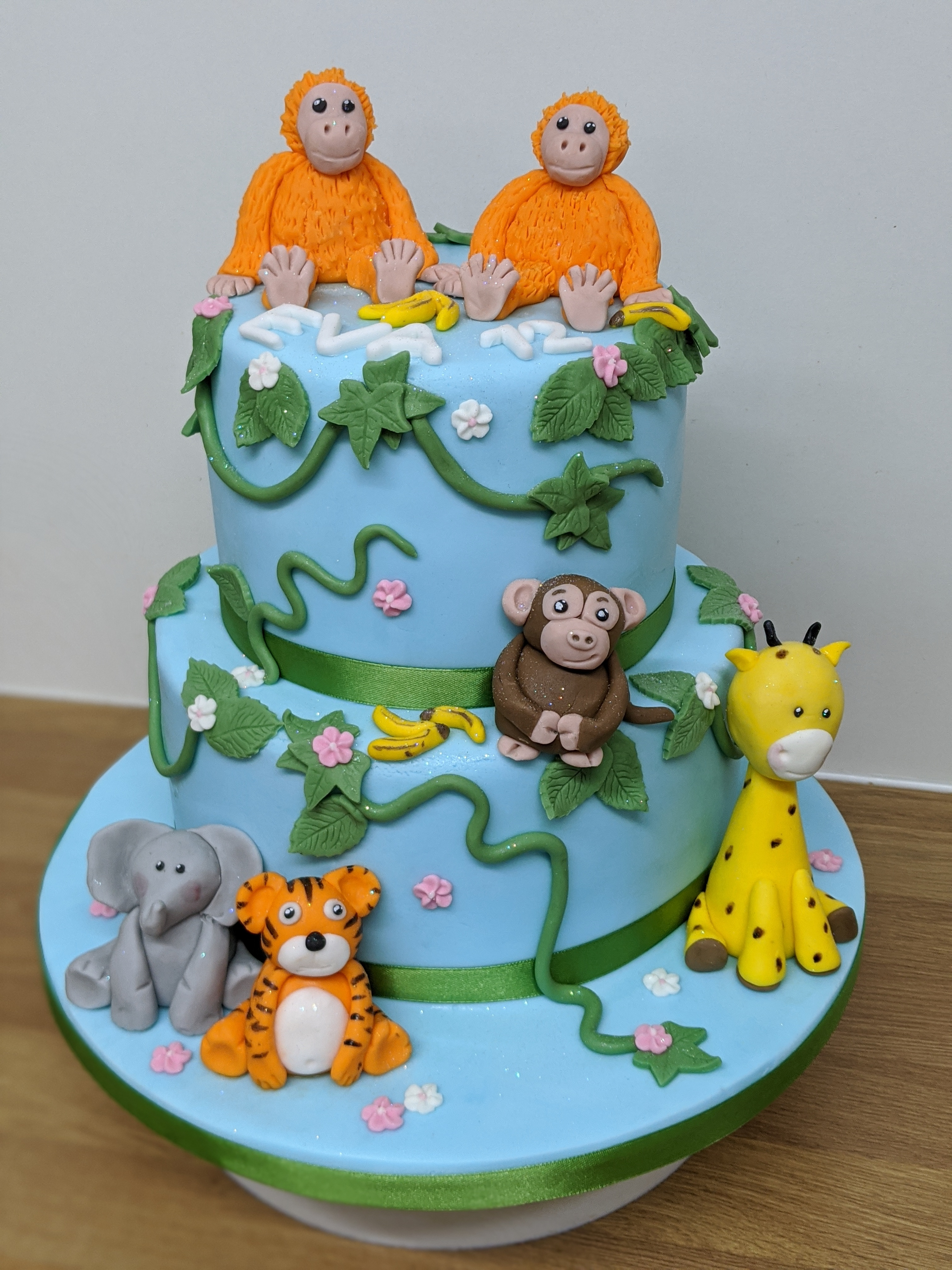 Jungle Animal Cake