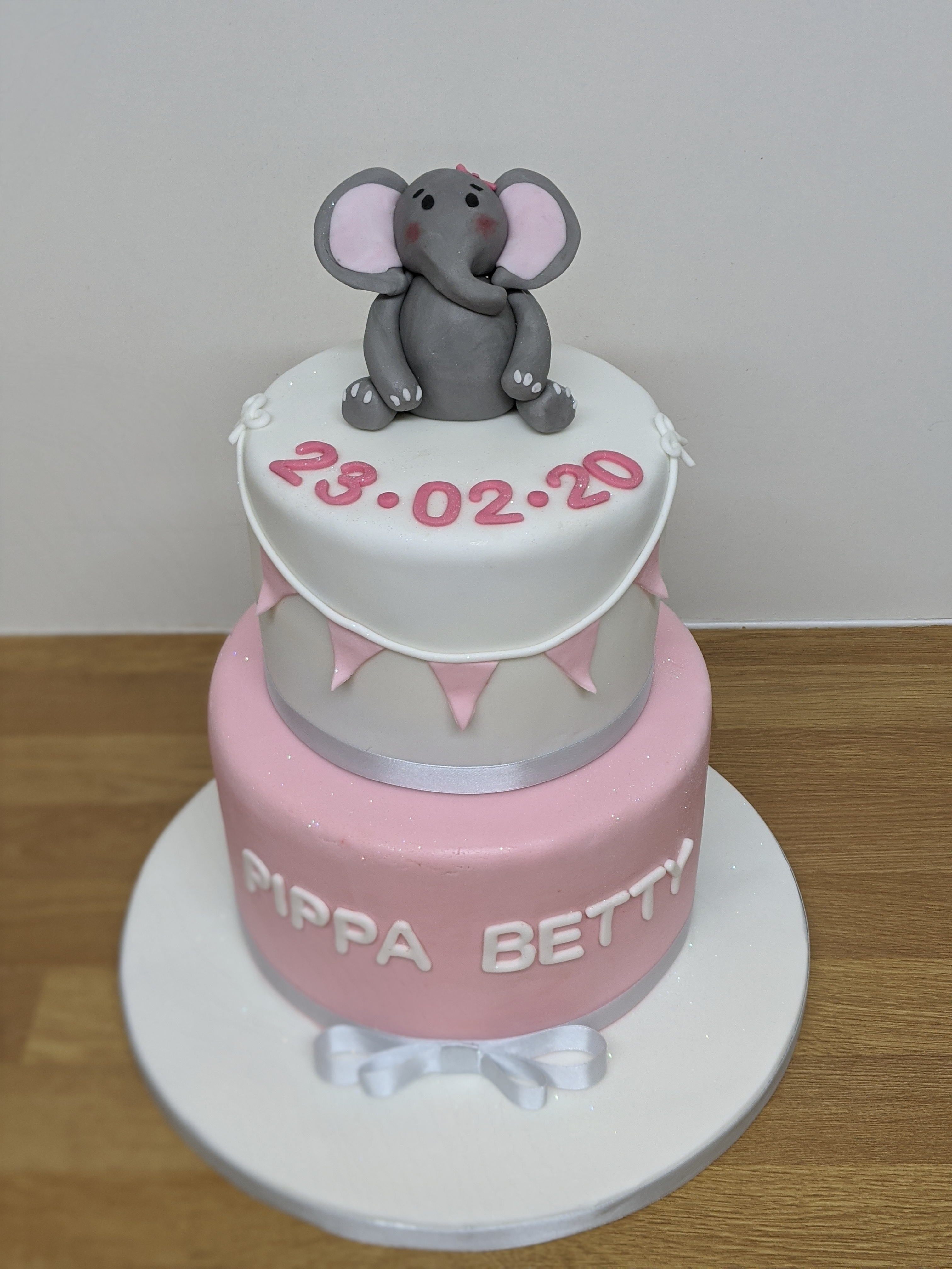 Baby Elepahnt Cake