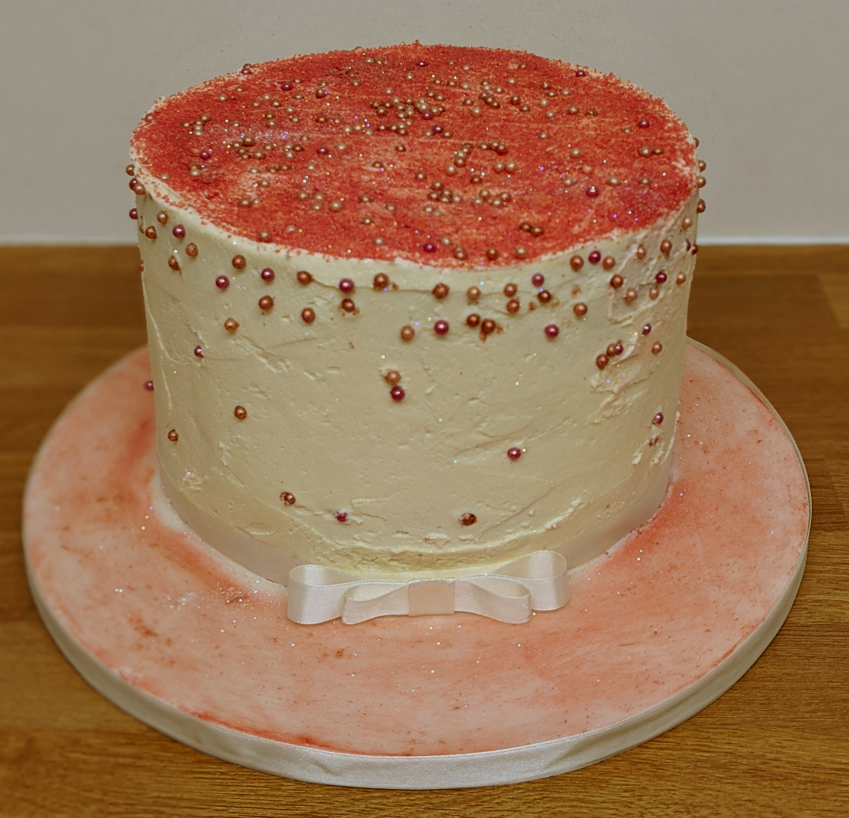 Buttercream Glitter Cake