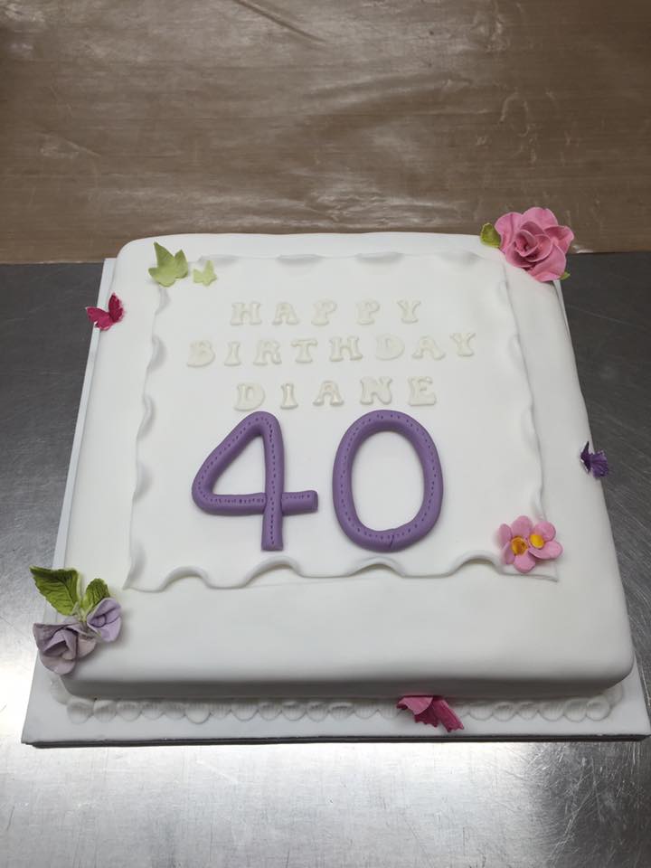 Floral Birthday Cake