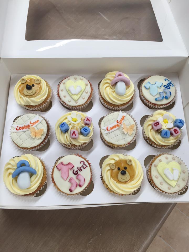 Baby Shower Cupcakes