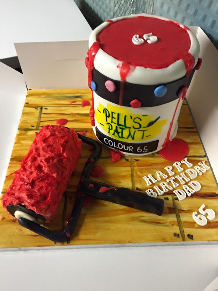 Painter and Decorator Theme Cake