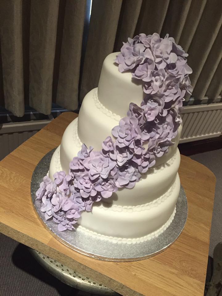 Floral Wedding Cake