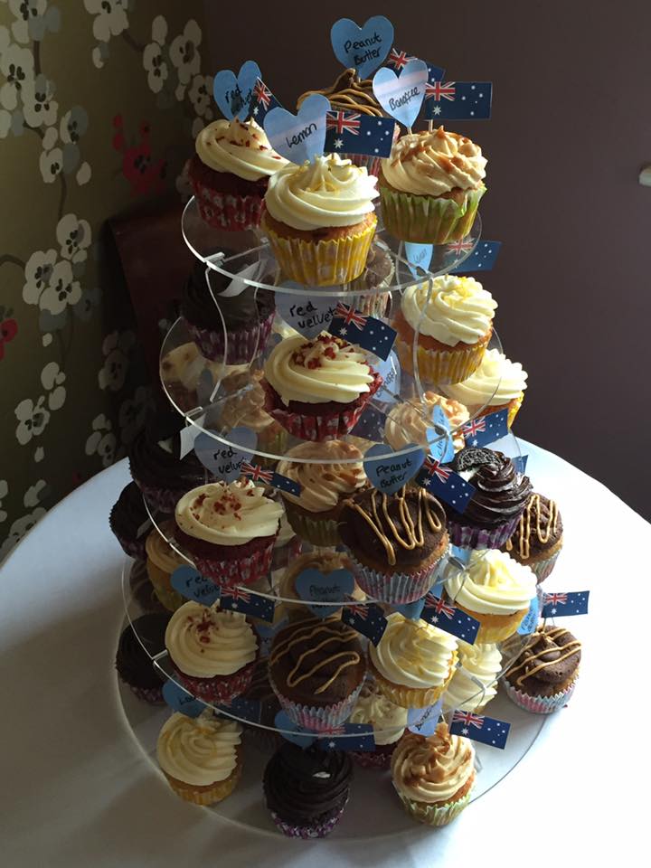 cupcake tower