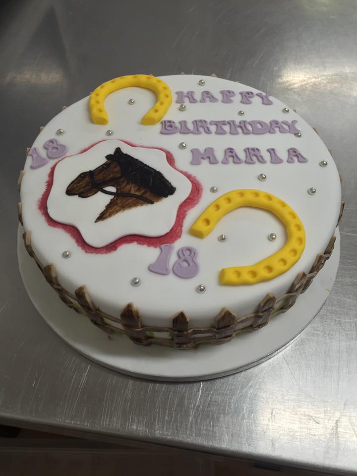 Horse Themed Cake