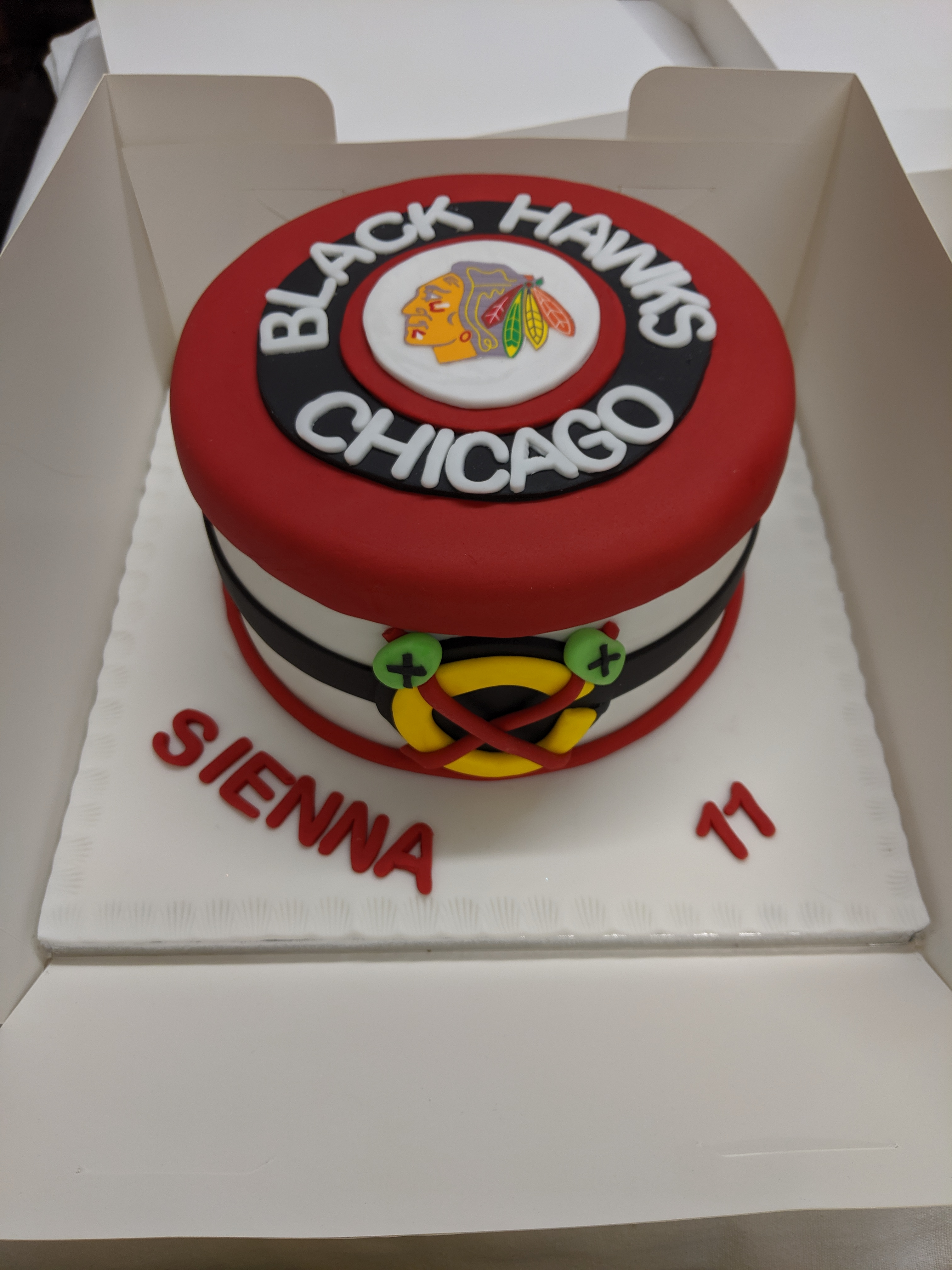Black Hawkes Cake