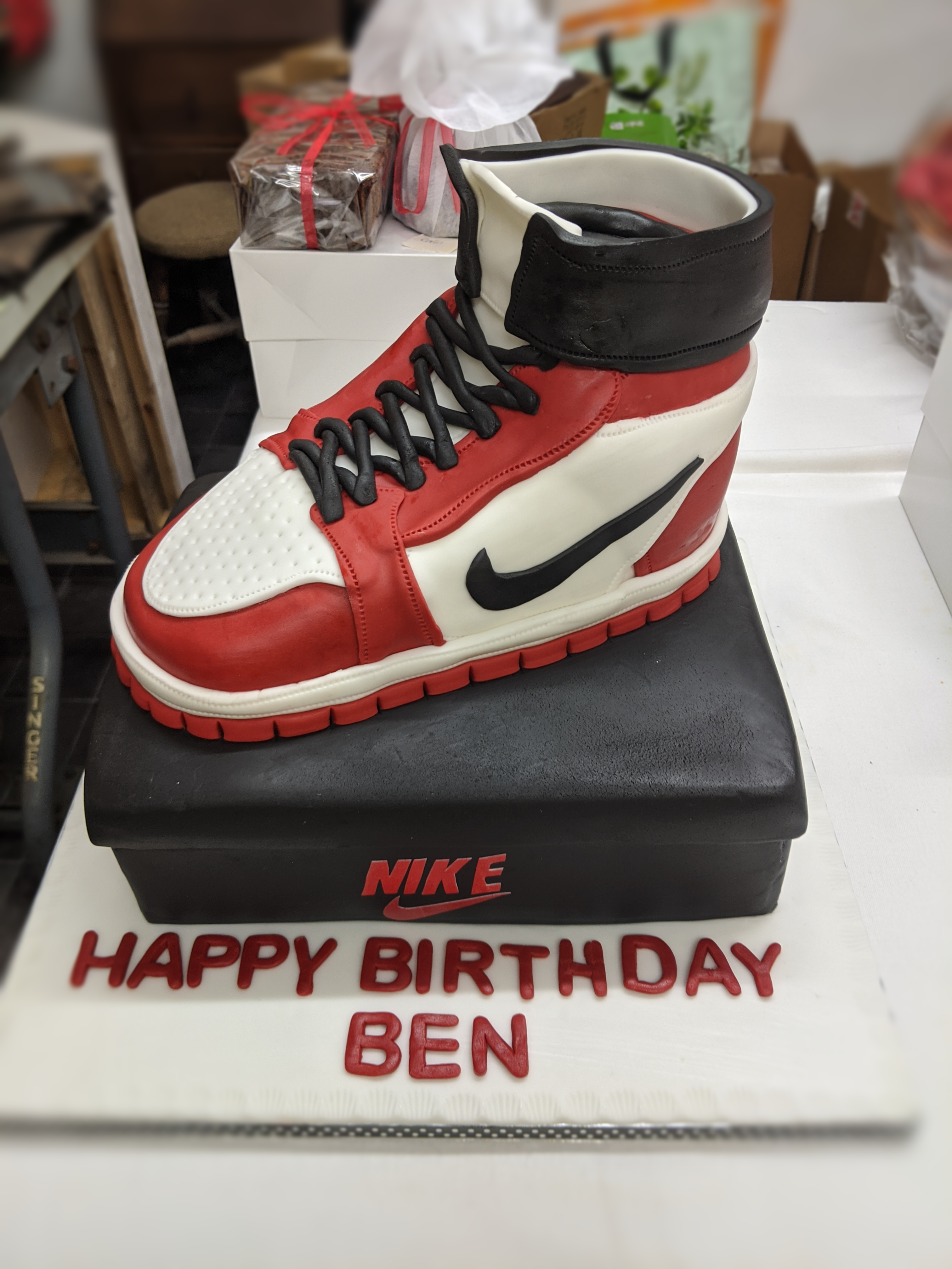 NIke Trainer Cake