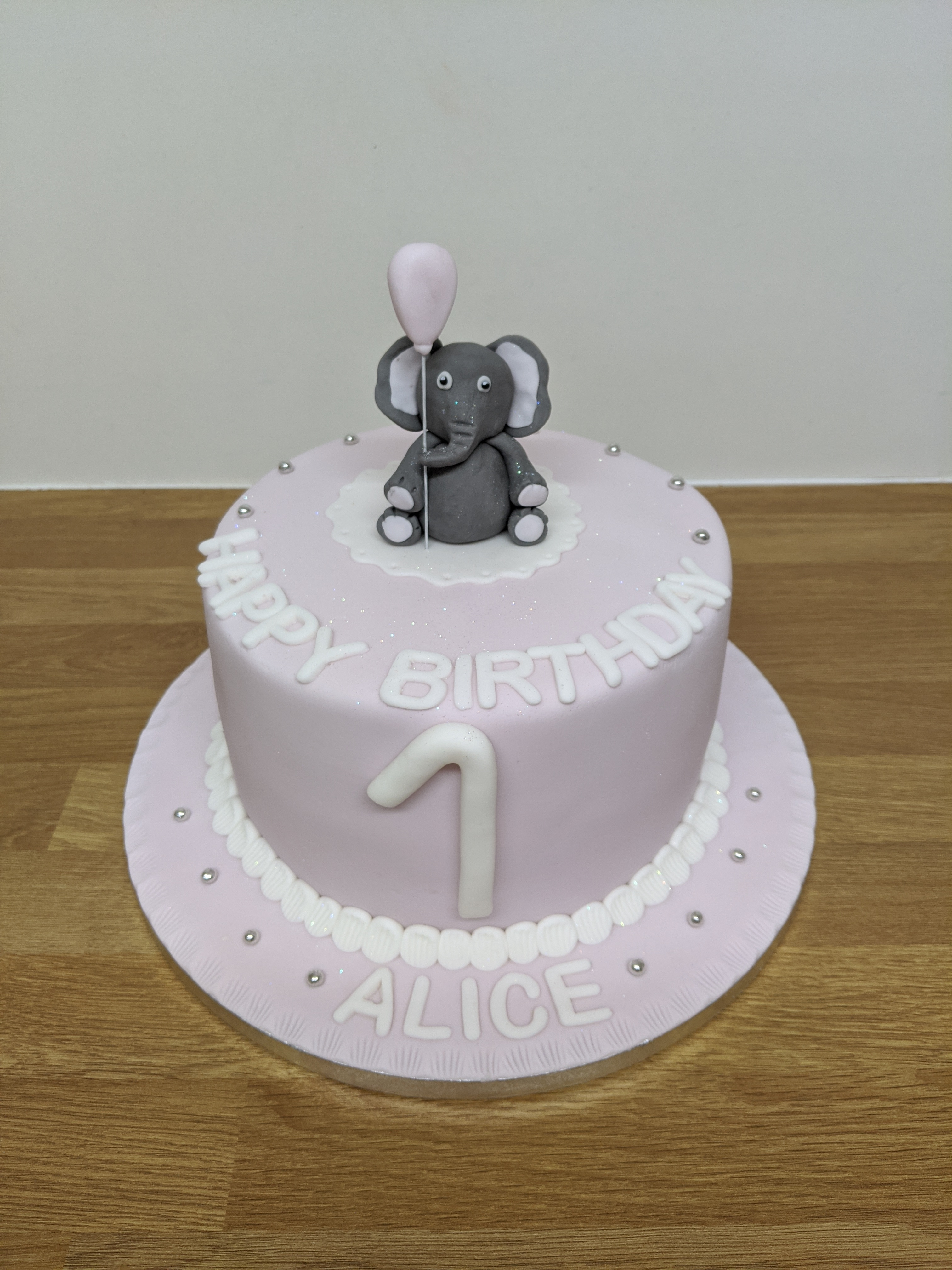 Baby Elephant Cake