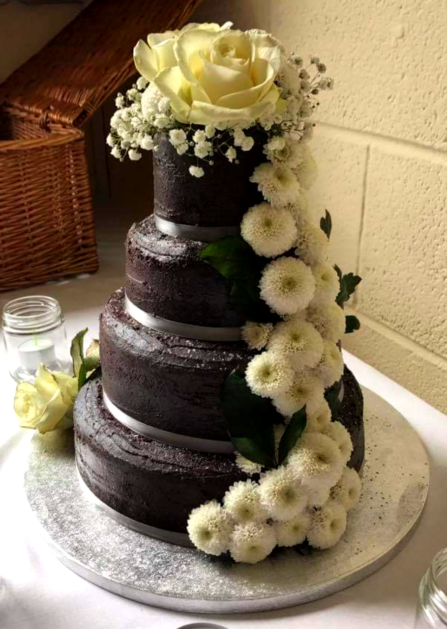 Chocolate Fudge Wedding Cake