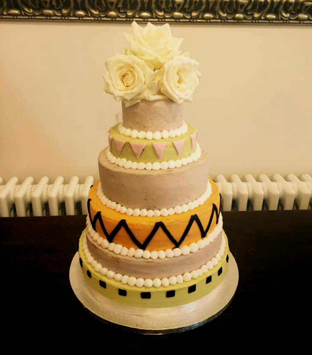 Wedding cake - client's design